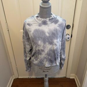 Wild Fable Gray Tie-Dye Sweatshirt